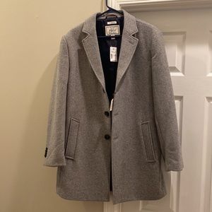 Jos. A. Bank brand new topcoat, never worn, tags still on